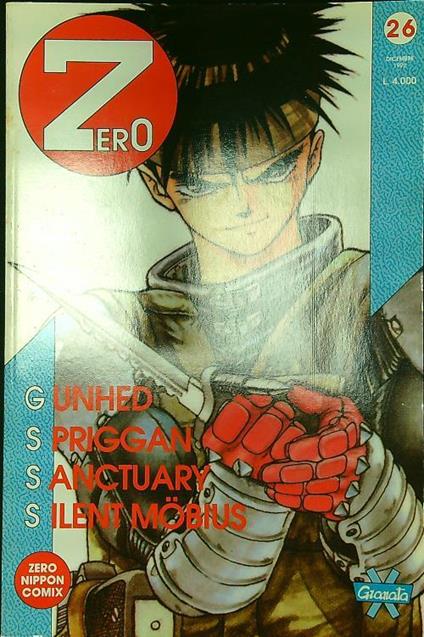 Zero n. 26/dicembre 1992 - copertina