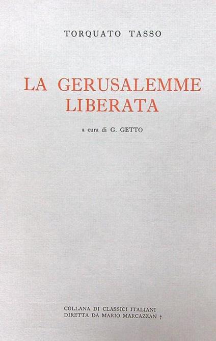 Gerusalemme liberata - Torquato Tasso - copertina