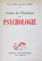 Guide de l'etudiant en psychologie