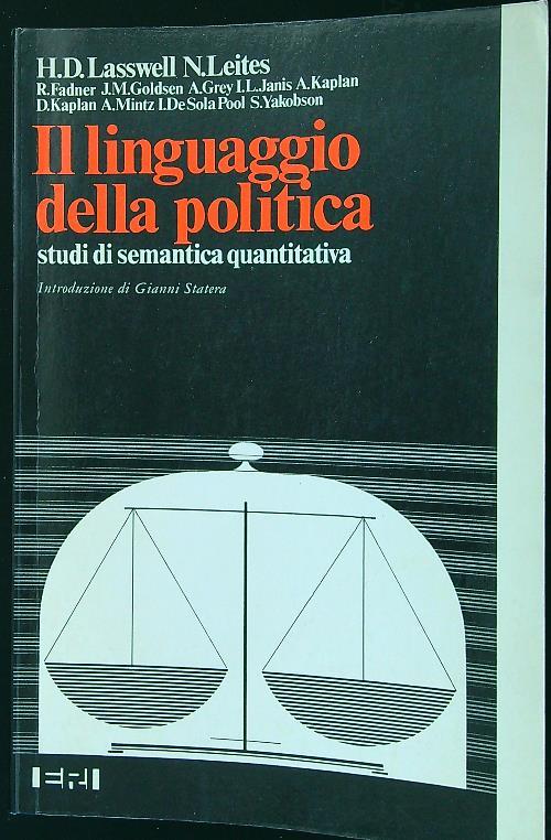 linguaggio della politica