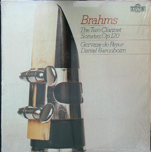 two clarinet sonatas, Op.120 vinile