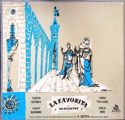 favorita vinile - Vinile LP di Gaetano Donizetti