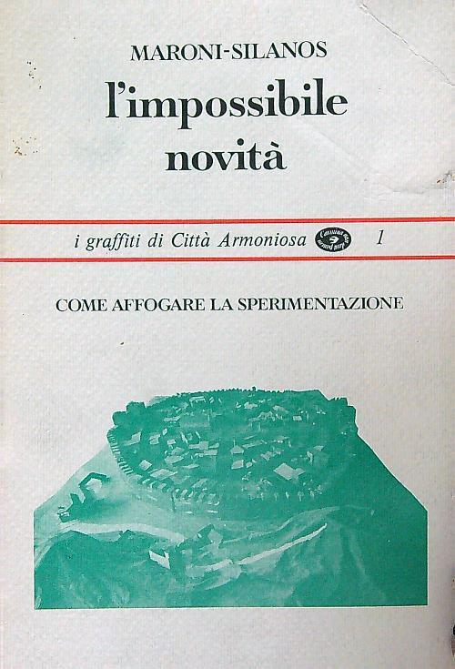 impossibile novità - Maroni - copertina
