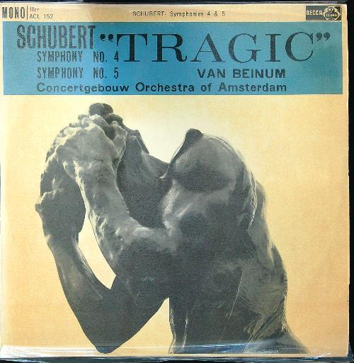 Schubert: symphony no. 4 e 5 vinile