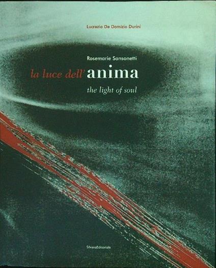 La  luce dell'anima The light of soul - Lucrezia De Domizio Durini - copertina