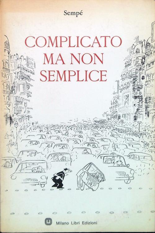 Complicato ma non semplice - Sempé - copertina