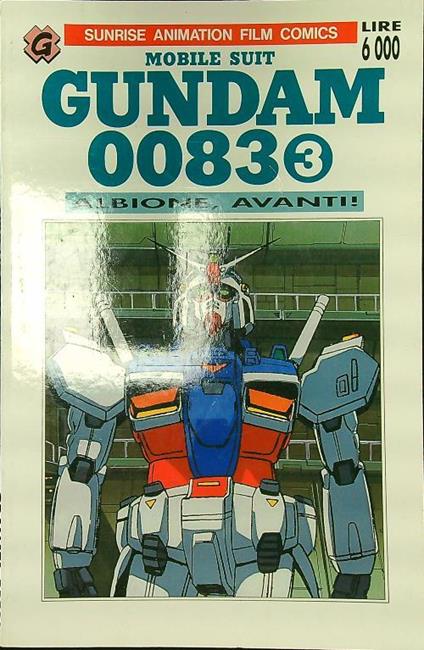 Gundam 0083-3: Albione, Avanti! - copertina