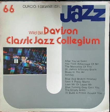 Davison Classic Jazz Collegium vinile - copertina