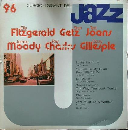 Fitzgerald Getz Joans Moody Charles Gillespie vinile - copertina