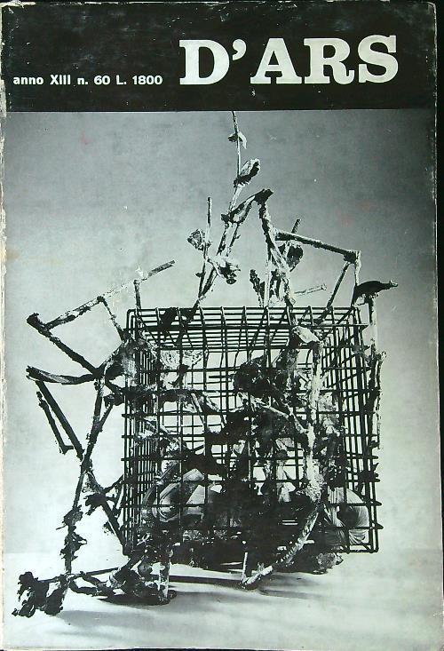D'Ars n. 60/1972 - copertina