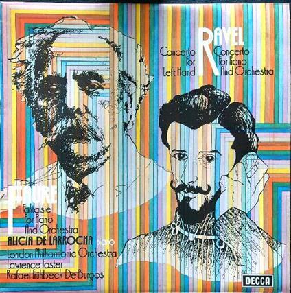 Ravel Faure vinile - copertina