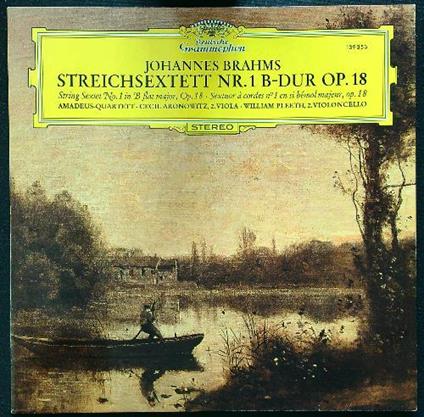 Brahms Streichsextett nr.1 b-dur op.18 vinile - copertina