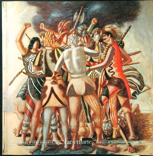 XL Asta opere d'arte moderna 28 novmbre 1992