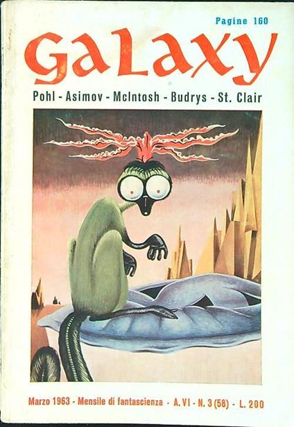 Galaxy n. 3-58/marzo 1963 - copertina