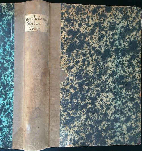 Storia delle rivoluzioni d'Italia dal 1846 al 1850 - Ugo Sirao - copertina