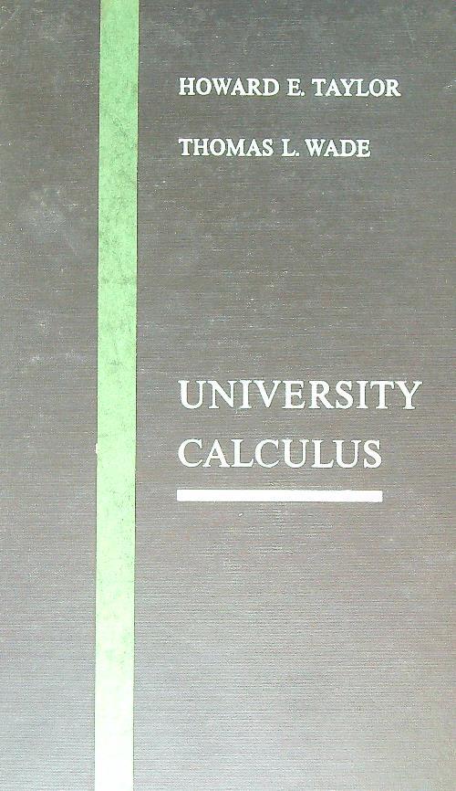 University calculus