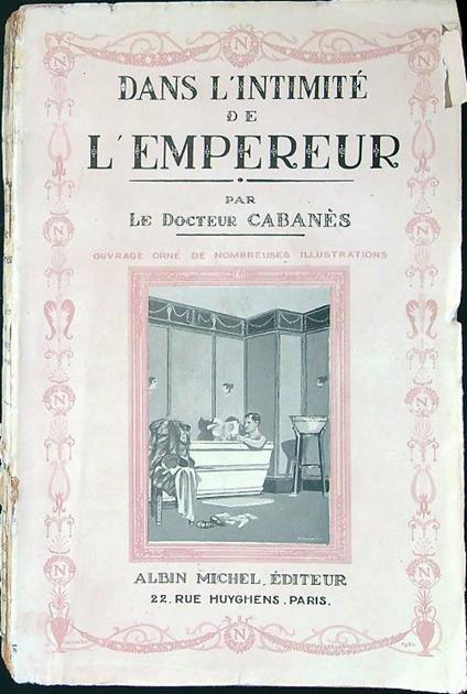 Dans l'intimité de l'empereur - Cabanes - copertina