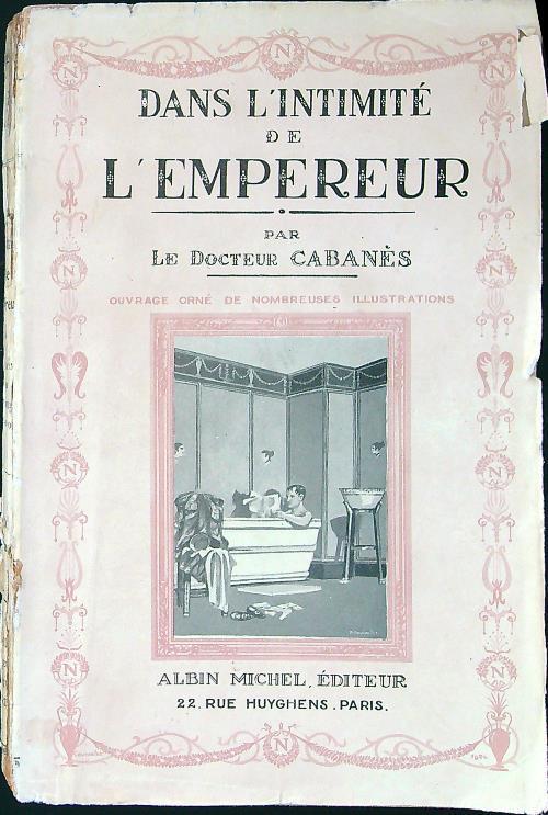 Dans l'intimité de l'empereur - Cabanes - copertina