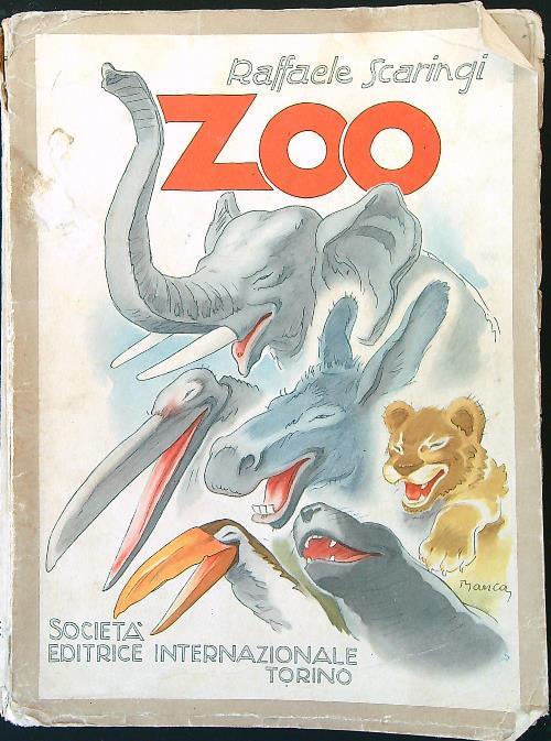 Zoo - Raffaele Scaringi - copertina
