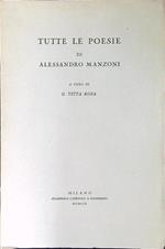 Tutte le poesie di Alessandro Manzoni