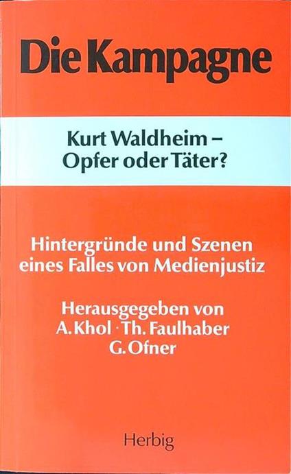 Die Kampagne - copertina