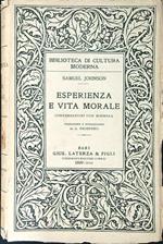 Esperienza e vita morale