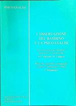 L' osservazione del bambino e la psicoanalisi