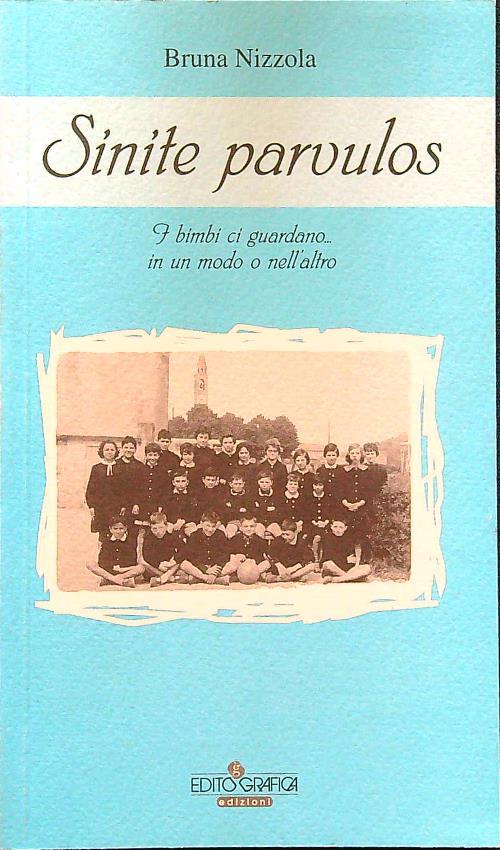 Sinite parvulos - Bruna Nizzola - copertina
