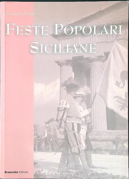 Feste popolari siciliane - Pitrè. Giuseppe - copertina
