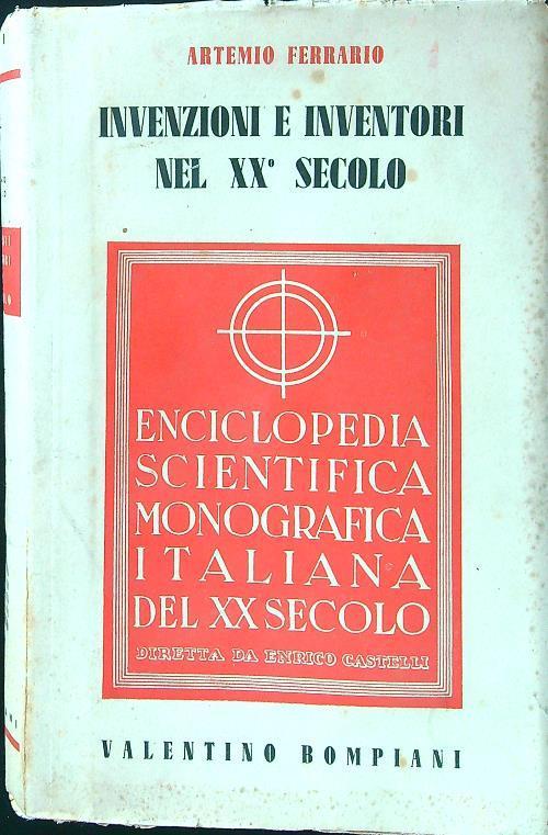 Invenzioni e inventori nel XX secolo - Artemio Ferrario - copertina