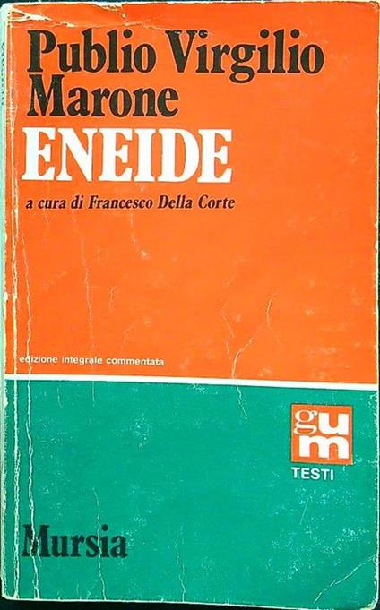 Eneide - Publio Virgilio Marone - copertina