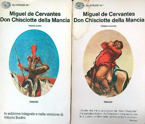 Don Chisciotte della Mancia. 2vv - Miguel de Cervantes - copertina