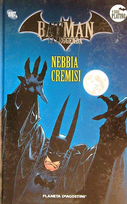 Batman La Leggenda 43. Nebbia cremisi - copertina