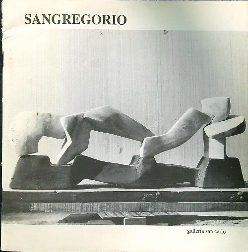 Sangregorio. Cicli e orizzonti - copertina