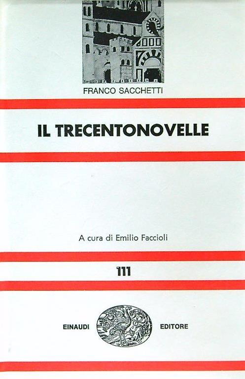 Il Trecentonovelle - Franco Sacchetti - copertina