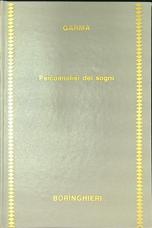 Psicoanalisi dei sogni - Angel Garma - copertina