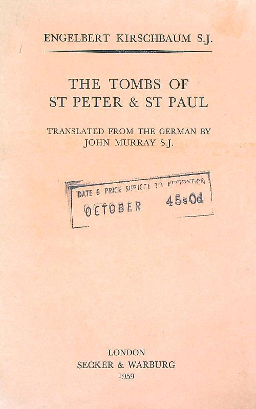The Tombs of St Peter and St Paul