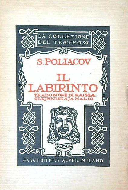 Il labirinto - S. Poliacov - copertina