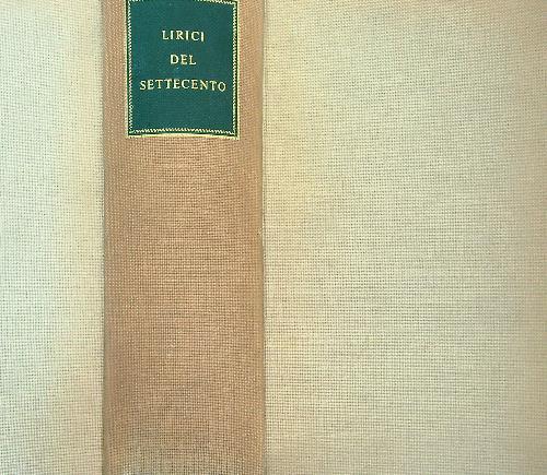 Lirici del settecento