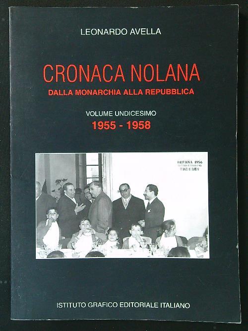 Cronaca nolana vol. 11 - Leonardo Avella - copertina