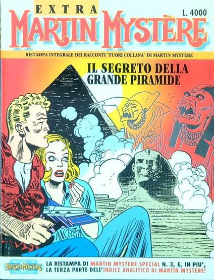 Martin Mystère Extra 3. Il segreto della grande piramide - copertina