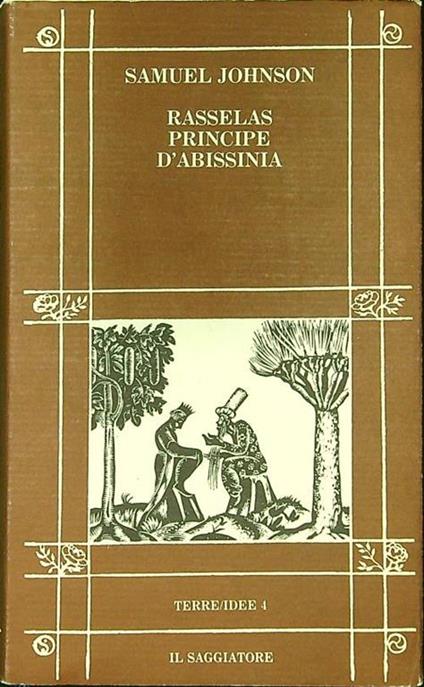 Rasselas principe d'Abissinia - Samuel Johnson - copertina