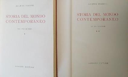Storia del mondo contemporaneo. 2vv - Jacques Pirenne - copertina