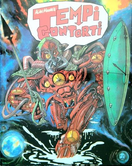 Tempi contorti - Alan Moore - copertina