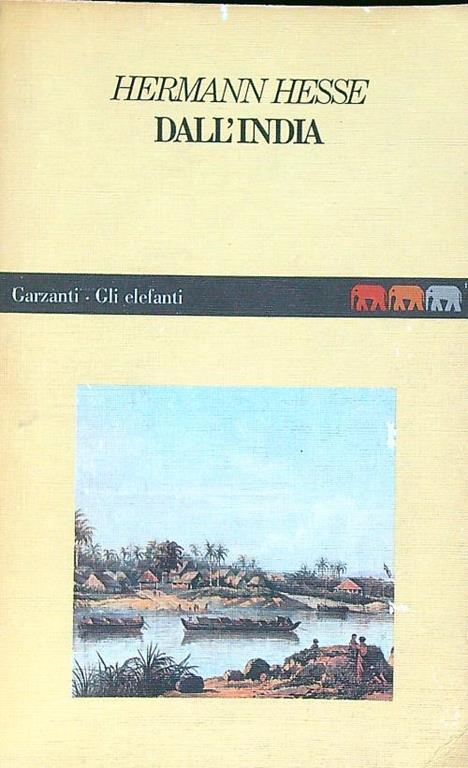 Dall'india - Hermann Hesse - copertina