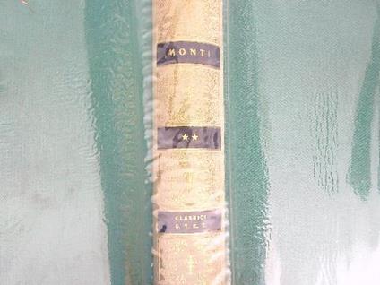 Poesie - Vincenzo Monti - copertina