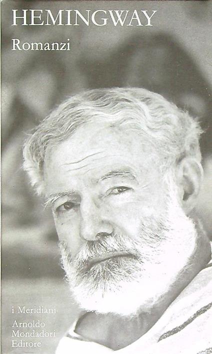 Romanzi II - Ernest Hemingway - copertina