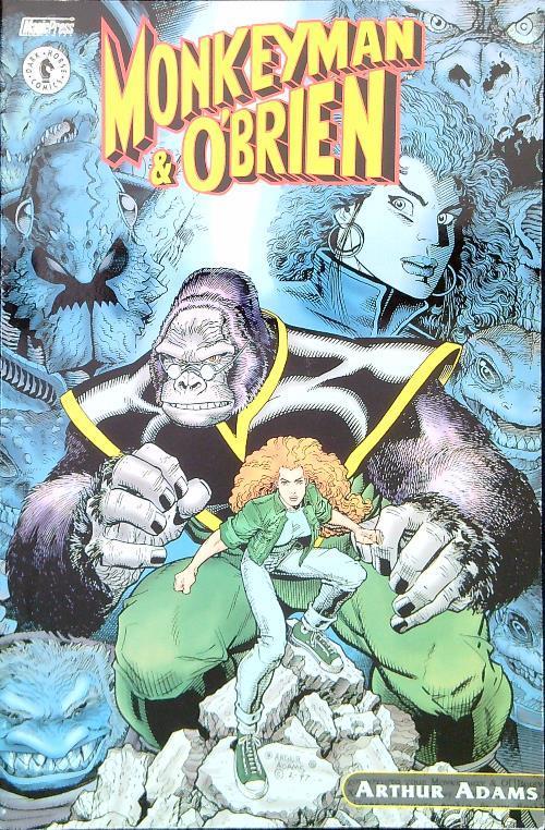 Monkeyman & O'Brien - Arthur Adams - copertina