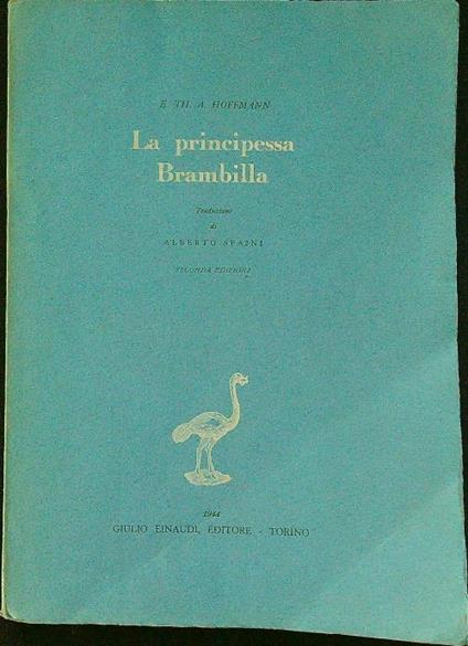 La principessa Brambilla - Ernst T. Hoffmann - copertina