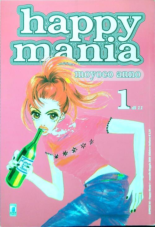 Happy Mania 1 di 11 - Moyoco Anno - copertina